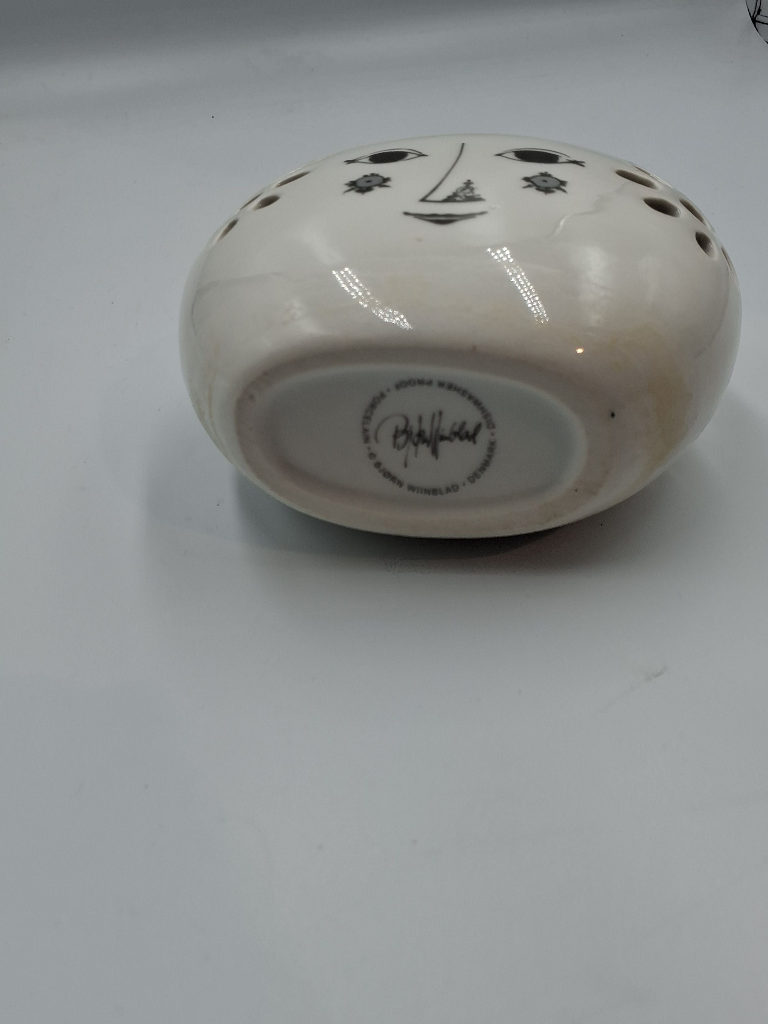 Bjørn Wiinblad blomster hovede